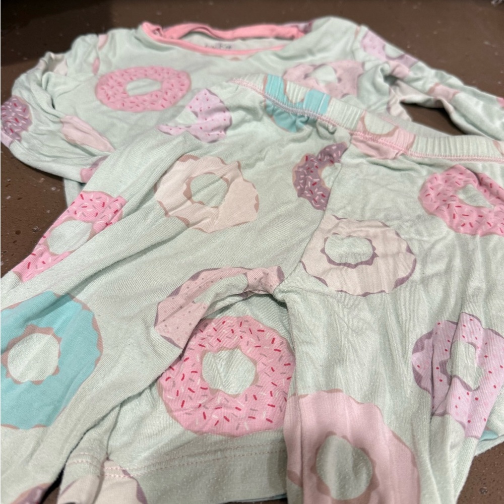 Kickee Pants Donut Print Kids Pajamas